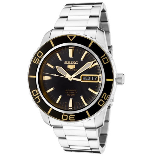 AAA 1:1 Replica Seiko-5-Sports Mens Watches Brown Dial Automatic 42MM SNZH57K1 Watch