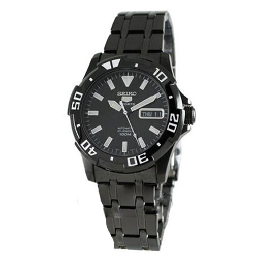 AAA 1:1 Replica Seiko-5-Sports Mens Watches Black Dial Automatic 40MM SNZJ41K1 Watch