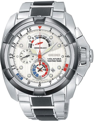 AAA 1:1 Replica Seiko-Velatura Mens Watches White Dial SPC005P1 Watch
