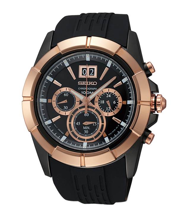 AAA 1:1 Replica Seiko-Lord Mens Watches Black Dial Quartz 45MM SPC106P1 Watch