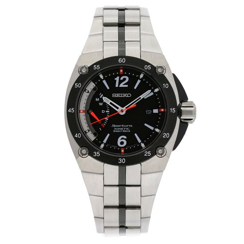 AAA 1:1 Replica Seiko Mens Watches Black Dial Japanese automatic 47MM SRG005 Watch