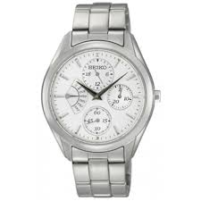 AAA 1:1 Replica Seiko Mens Watches White Dial Quartz 44MM SRL045P1 Watch
