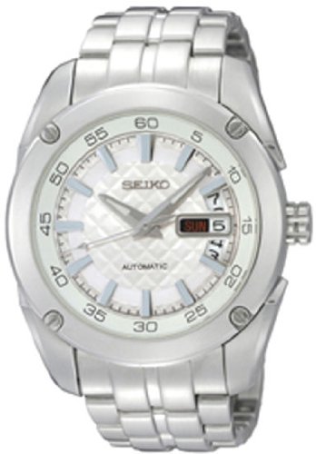 AAA 1:1 Replica Seiko Mens Watches Silver Dial Automatic Self-wind 41MM SRP001K1 Watch