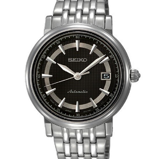 AAA 1:1 Replica Seiko Mens Watches Black Dial Automatic 42MM SRP113J1 Watch