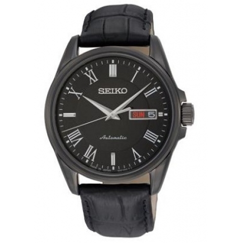 AAA 1:1 Replica Seiko Mens Watches Black Dial Automatic 41MM SRP255J1 Watch