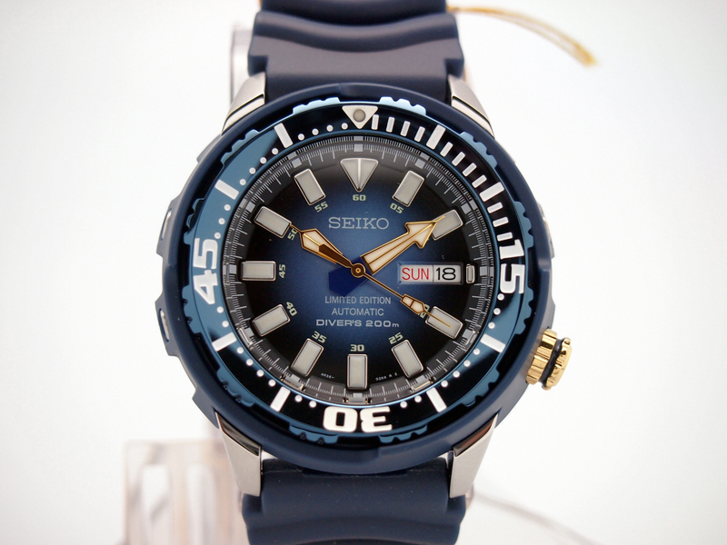 AAA 1:1 Replica Seiko-Superior Mens Watches Blue Dial Automatic 47MM SRP453K1 Watch