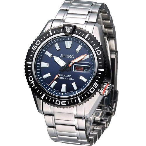 AAA 1:1 Replica Seiko Mens Watches Blue Dial Automatic 45MM SRP493J1 Watch