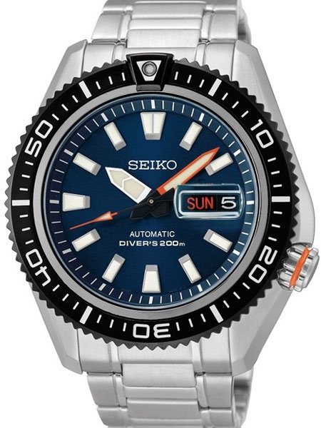 AAA 1:1 Replica Seiko Mens Watches Blue Dial Automatic 45MM SRP493K1 Watch