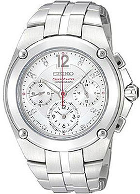 AAA 1:1 Replica Seiko-Sportura Ladies Watches Silver Dial Quartz SRW895P1 Watch