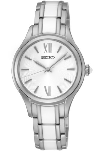 AAA 1:1 Replica Seiko-Women Ladies Watches White Dial Quartz 28MM SRZ395P1 Watch