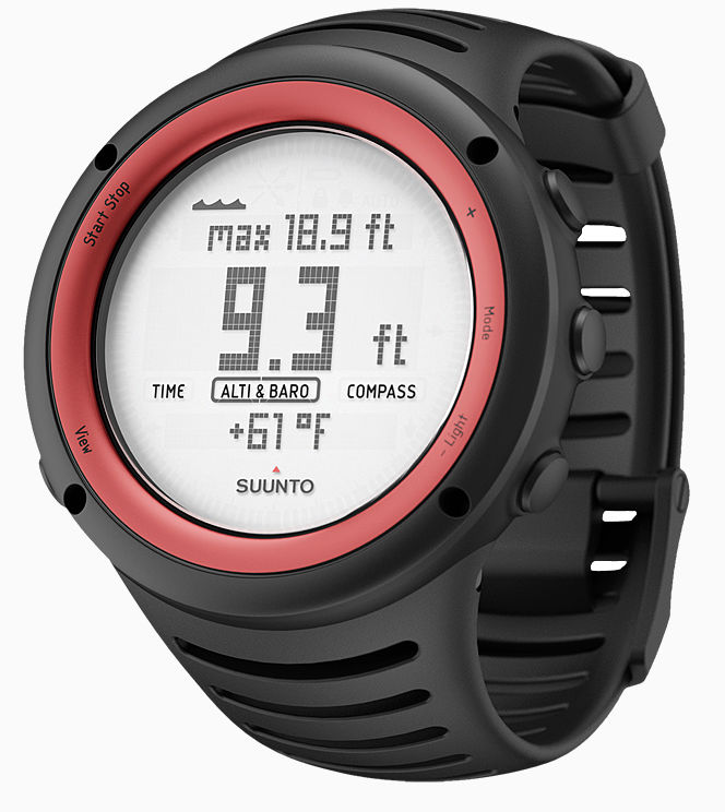 AAA 1:1 Replica Suunto-Core-Lava-Red Mens Watches Gray Dial Quartz 49MM SS016788000 Watch