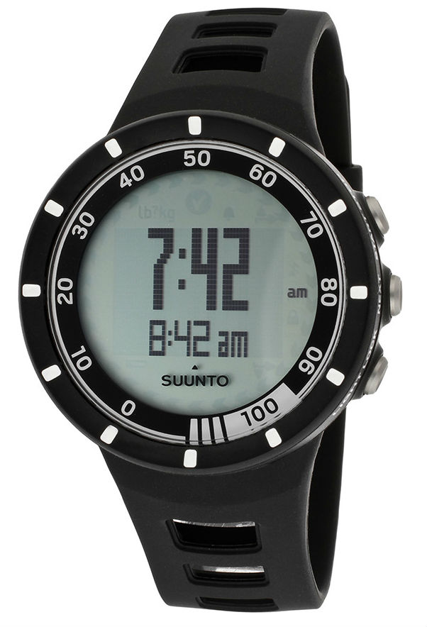 AAA 1:1 Replica Suunto-Quest-Black Mens Watches Gray Dial Quartz 43MM SS018153000 Watch