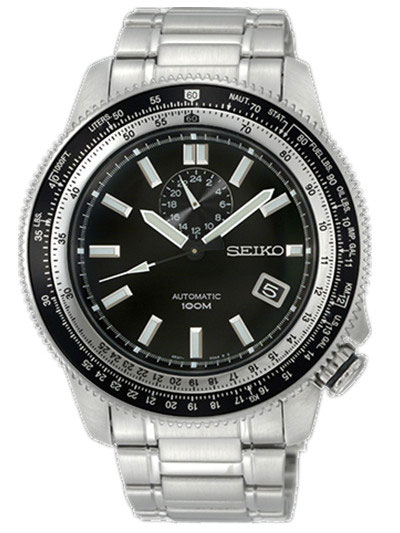 AAA 1:1 Replica Seiko Mens Watches Silver Dial Automatic 45MM SSA003K1 Watch