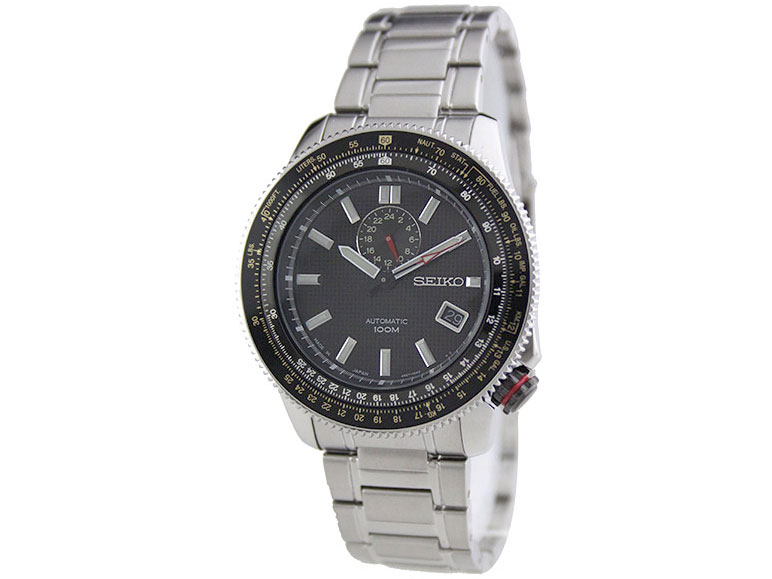 AAA 1:1 Replica Seiko Mens Watches Black Dial Automatic 45MM SSA005J1 Watch