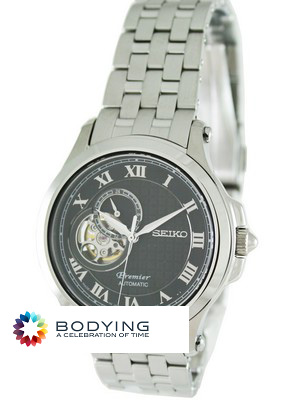 AAA 1:1 Replica Seiko-Premier Mens Watches Black Dial Automatic 40MM SSA023J Watch