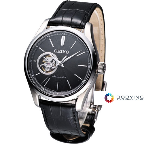 AAA 1:1 Replica Seiko Mens Watches Black Dial Automatic 44MM SSA083J2 Watch