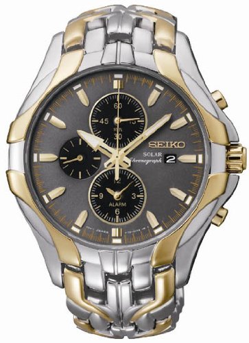 AAA 1:1 Replica Seiko-Usa Mens Watches Gray Dial Solar 40MM SSC138 Watch