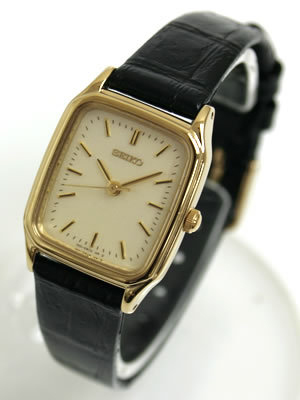 AAA 1:1 Replica Seiko-Japan-Domestic-Spirit Ladies Watches Gold Dial Quartz 21 x 19MM SSDA080_japan Watch