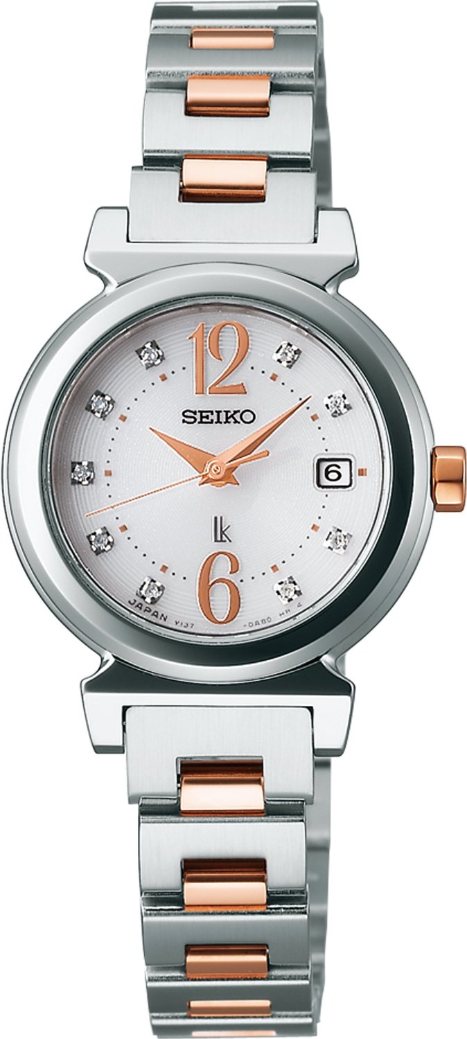 AAA 1:1 Replica Seiko-Japan-Domestic-Lukia Ladies Watches White Dial Solar 26MM SSVN005_japan Watch