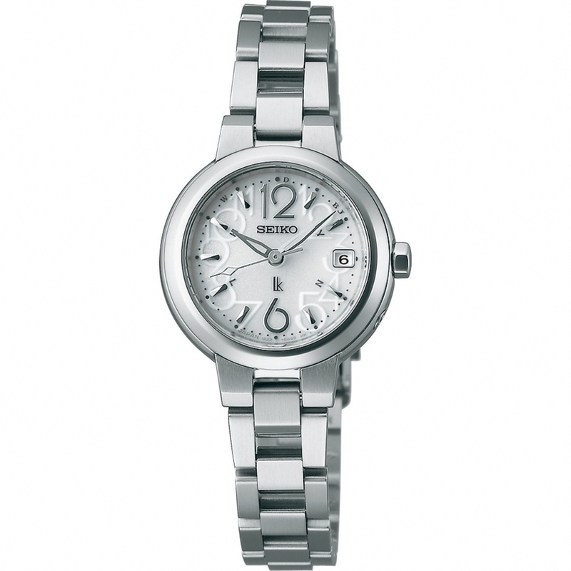 AAA 1:1 Replica Seiko-Japan-Domestic-Lukia Ladies Watches White Dial Solar 25MM SSVW015_japan Watch