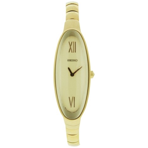 AAA 1:1 Replica Seiko-Women Ladies Watches Gold Dial Quartz 16MM SUJD84P1 Watch