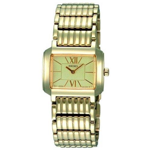 AAA 1:1 Replica Seiko-Women Ladies Watches Gold Dial Quartz 19MM SUJF48P1 Watch