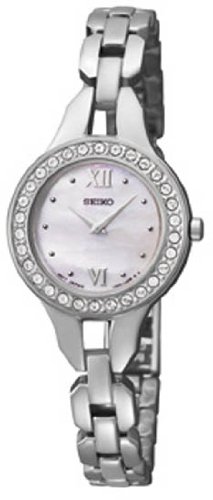 AAA 1:1 Replica Seiko-Usa Ladies Watches Silver Dial Solar 25MM SUJG63 Watch