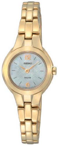 AAA 1:1 Replica Seiko-Women Ladies Watches Silver Dial Solar 25MM SUP026P1 Watch