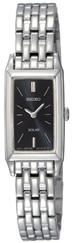 AAA 1:1 Replica Seiko-Women Ladies Watches Black Dial Solar SUP043P9 Watch