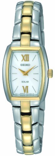 AAA 1:1 Replica Seiko-Solar Ladies Watches Silver Dial Solar 28MM SUP070P1 Watch