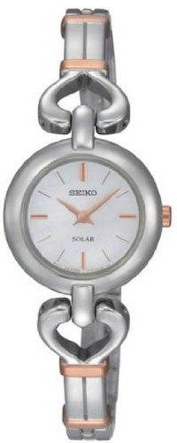 AAA 1:1 Replica Seiko-Women Ladies Watches White Dial Solar 22MM SUP139P9 Watch