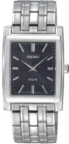 AAA 1:1 Replica Seiko-Usa Mens Watches Black Dial Solar 28MM SUP899 Watch