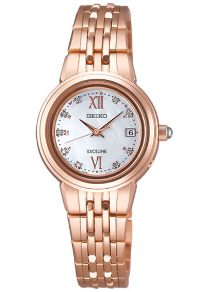 AAA 1:1 Replica Seiko-Japan-Domestic-Dolce-Exceline Ladies Watches Dial Solar 26.4MM SWCW060_japan Watch