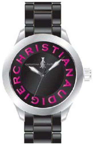 AAA 1:1 Replica Christian-Audigier Unisex Watches Black Dial Quartz 40MM SWI-633 Watch