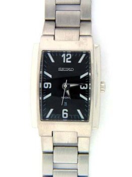 AAA 1:1 Replica Seiko-Usa Mens Watches Black Dial Water Resistant -100 Meter (Water Resistant) 27MM SXD275 Watch