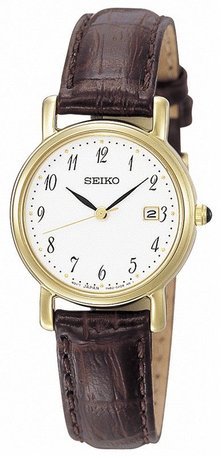 AAA 1:1 Replica Seiko-Women Ladies Watches White Dial Quartz 25MM SXDA14P1 Watch