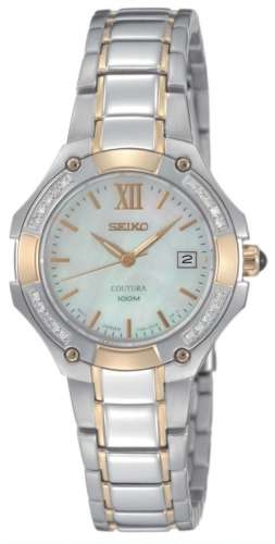AAA 1:1 Replica Seiko-Coutura Ladies Watches White Dial Quartz 27MM SXDA82P1 Watch