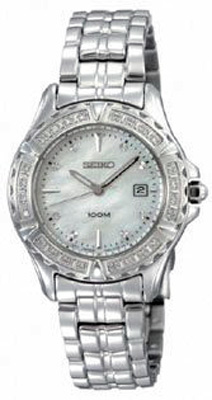 AAA 1:1 Replica Seiko-Marine-Sports Ladies Watches Pearl Dial Quartz 29MM SXDA97P1 Watch