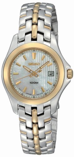 AAA 1:1 Replica Seiko-Usa Ladies Watches White Dial Japanese Quartz 27MM SXDB88 Watch