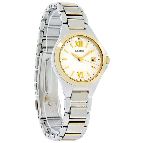 AAA 1:1 Replica Seiko-Women Ladies Watches White Dial Japanese Quartz 27MM SXDC14P1 Watch
