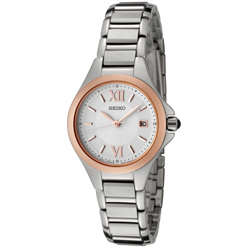 AAA 1:1 Replica Seiko-Women Ladies Watches Silver Dial Quartz 28MM SXDC16P1 Watch