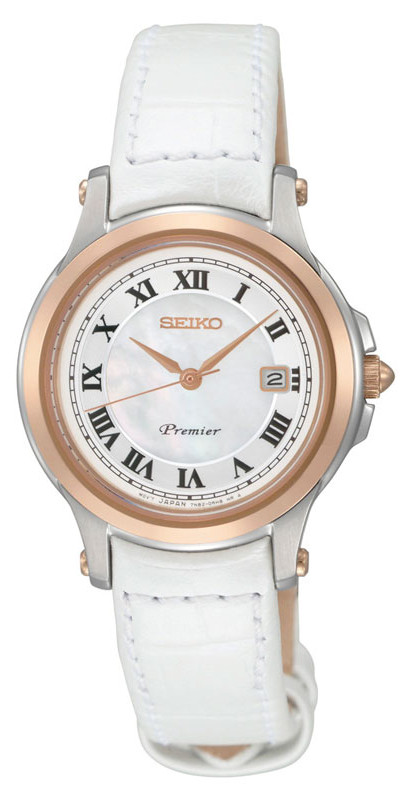 AAA 1:1 Replica Seiko-Women Ladies Watches White Dial Quartz 28MM SXDE42P2 Watch