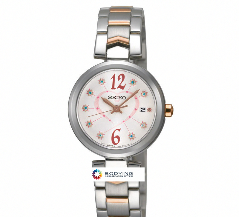 AAA 1:1 Replica Seiko-Vivace Ladies Watches White Dial Quartz SXDE91J1 Watch