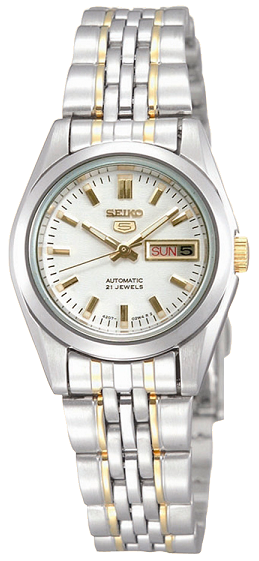 AAA 1:1 Replica Seiko-5 Ladies Watches Silver Dial Automatic SYMA35K1 Watch