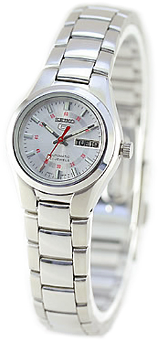 AAA 1:1 Replica Seiko-5 Ladies Watches Silver Dial Automatic SYMC21K1 Watch