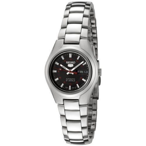 AAA 1:1 Replica Seiko-Women Ladies Watches Black Dial Japanese automatic 28MM SYMC27 Watch