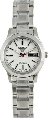 AAA 1:1 Replica Seiko-5 Ladies Watches White Dial Automatic Self-wind 25MM SYMD87K1 Watch