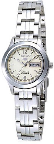 AAA 1:1 Replica Seiko-Women Ladies Watches Silver Dial Automatic Self-wind 26MM SYMD97K1 Watch