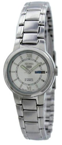 AAA 1:1 Replica Seiko-Women Ladies Watches Silver Dial Automatic Self-wind 25MM SYME53K1 Watch
