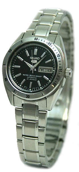 AAA 1:1 Replica Seiko-5 Ladies Watches Black Dial Automatic SYMH07J1 Watch